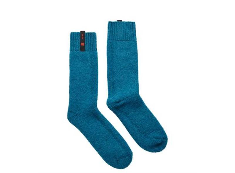 Aclima Lars Monsen Anárjohka thick socks Blue Sapphire
