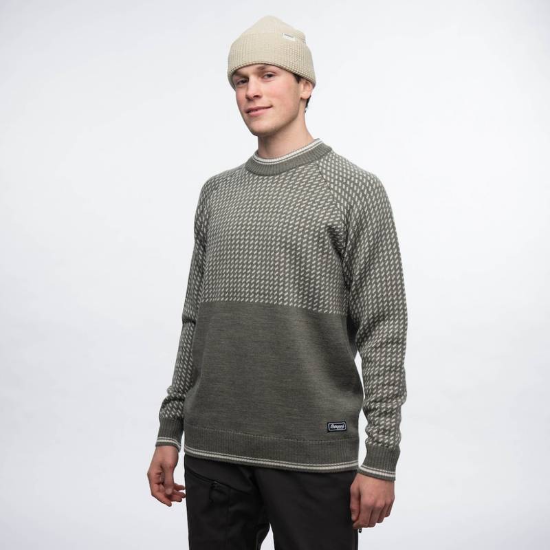 Bergans Alvdal Jumper Gree Mud