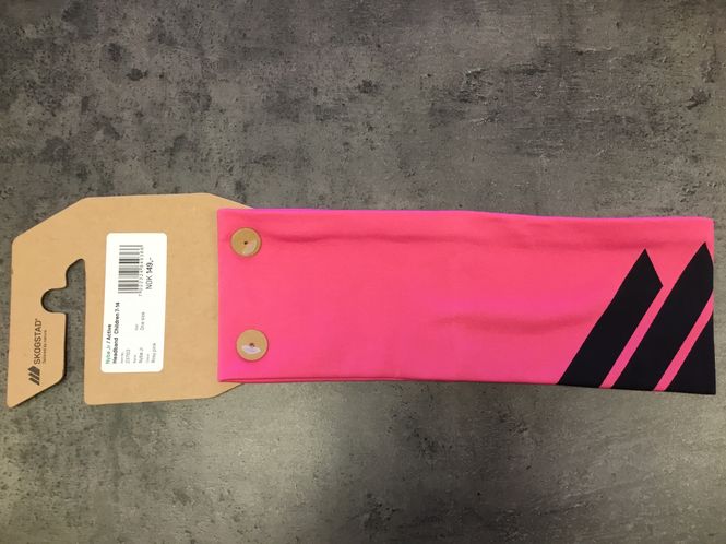 Hovedbilde Nybø Jr, pannebånd rosa