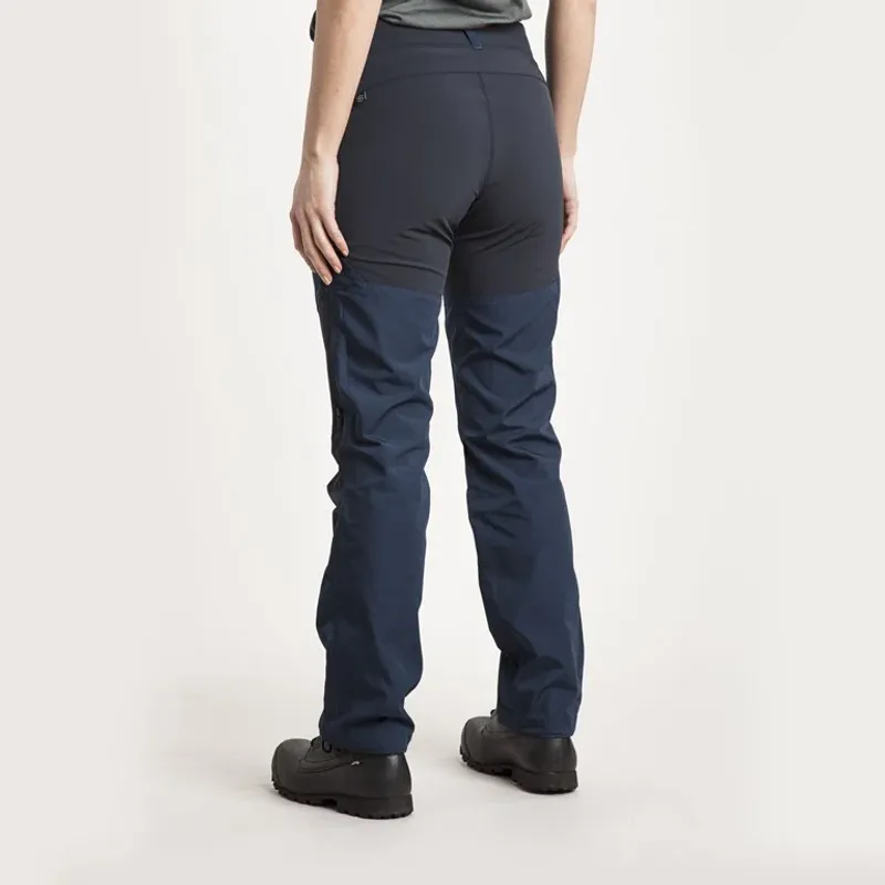 Lundhags Makke Light stretch hybrid turbukse dame navy