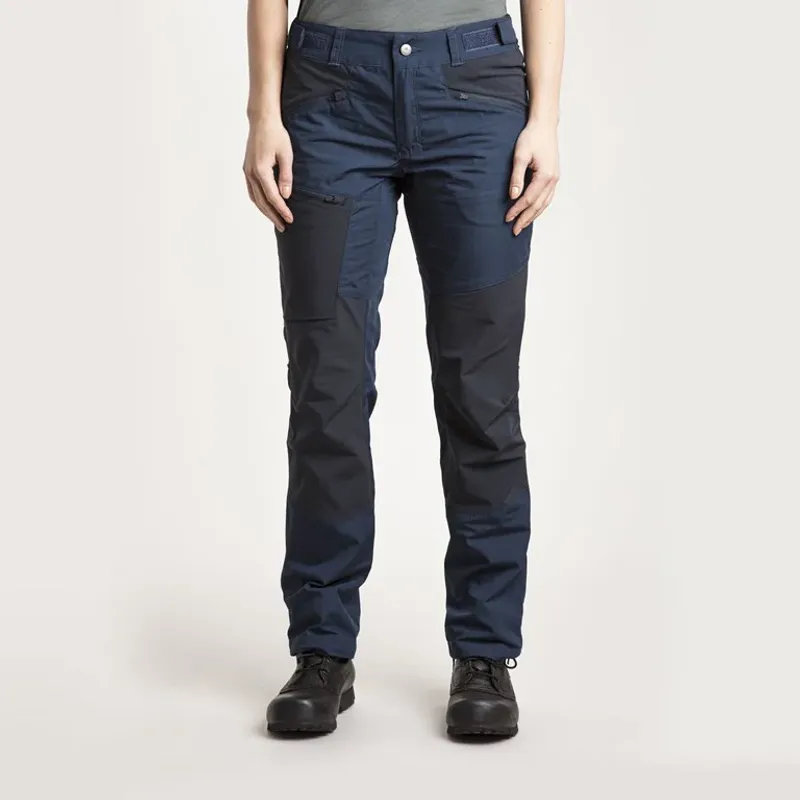 Lundhags Makke Light stretch hybrid turbukse dame navy
