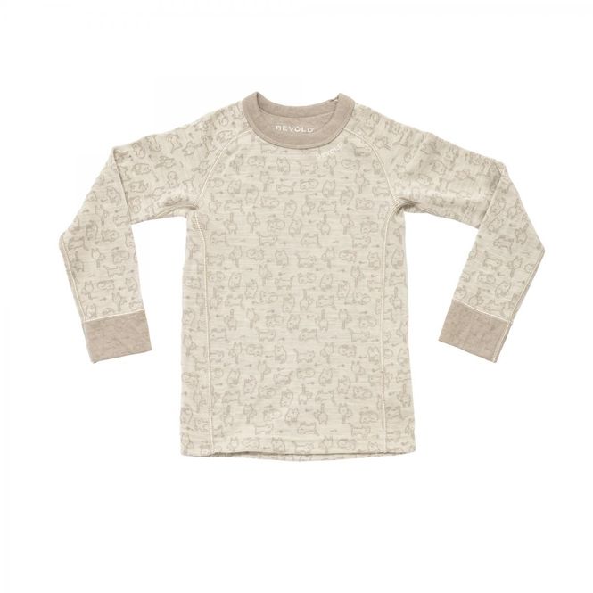 Hovedbilde Duo Active Merino Shirt Kid Raw White