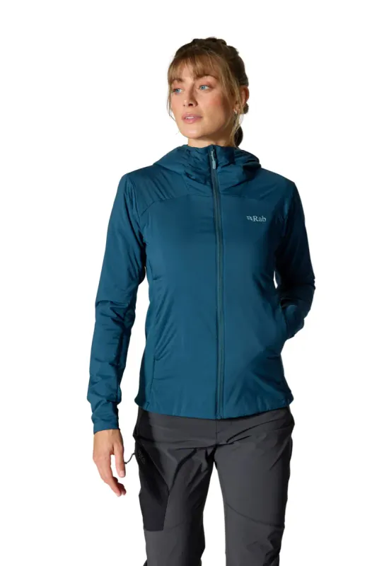 Rab Xenair Alpine Flex Jacket Wmns Tmb Tempest Blue