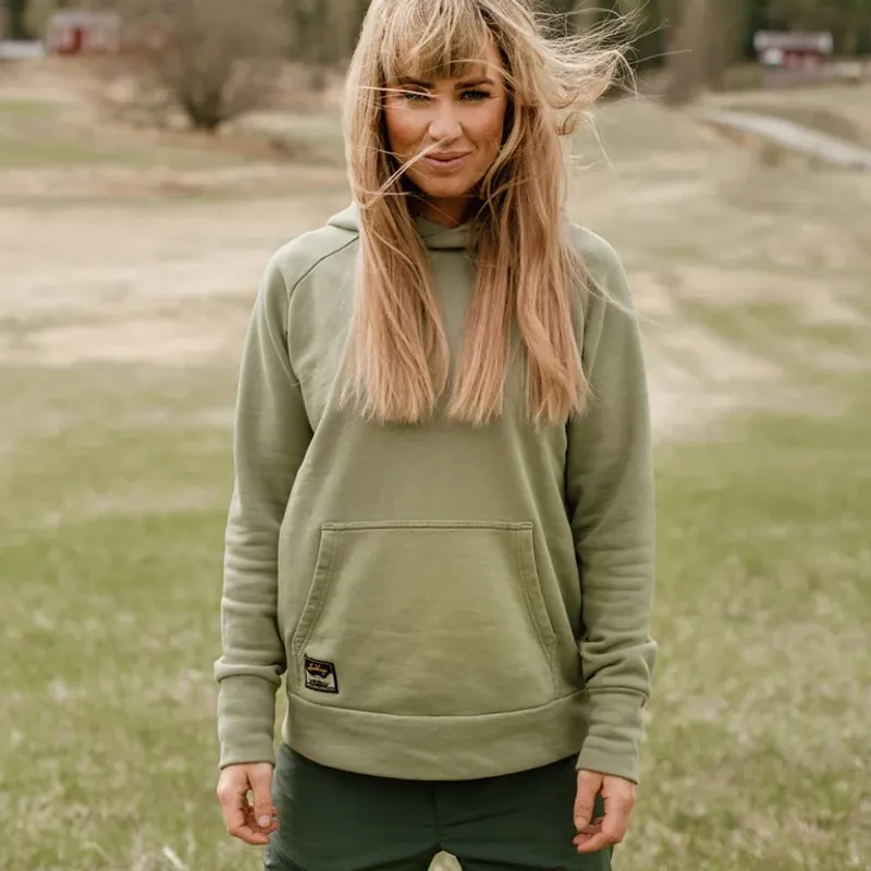 Lundhags Järpen Hoodie Dame Grønn